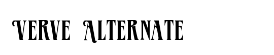 Verve Alternate
