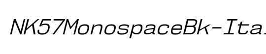 NK57 Monospace