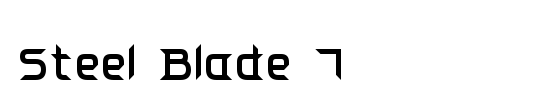 Steel Blade 7