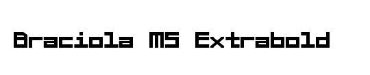Braciola MS Extrabold