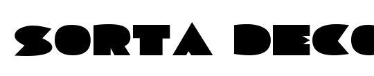 Sorta Deco JL