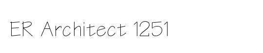 ER Architect 1251