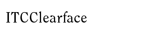 ITCClearface
