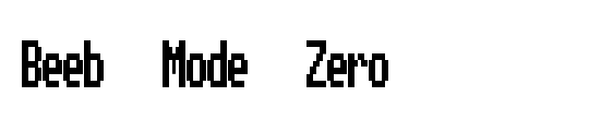Beeb Mode Zero