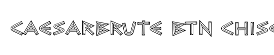 CaesarBrute BTN Chiseled