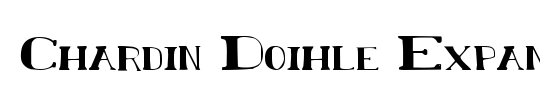 Chardin Doihle Expanded