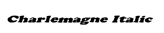 Charlemagne Italic