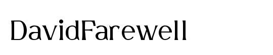 DavidFarewell