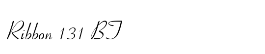 Ribbon131 BT