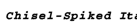 Chisel-Spiked