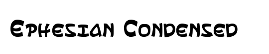 Ephesian Condensed