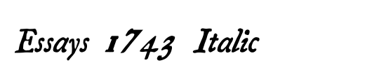 Essays1743