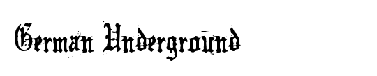 German Underground