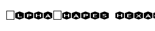 AlphaShapes hexagons 3