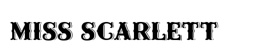 Miss Scarlett
