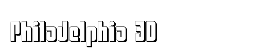 Philadelphia 3D