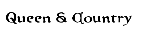 Queen & Country