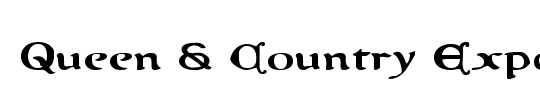 Queen & Country Expanded