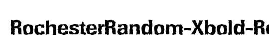 RochesterRandom-Xbold