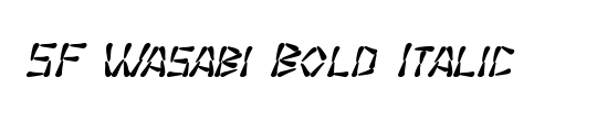 SF Wasabi