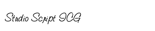 Studio Script ICG