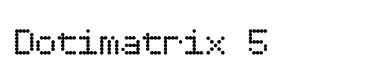 Dotimatrix 5
