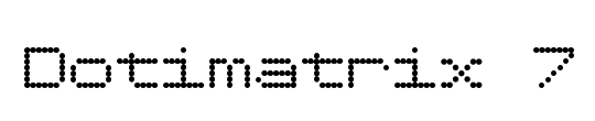 Dotimatrix 7