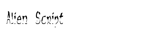 Alien Script