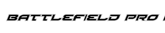Battlefield Pro Italic