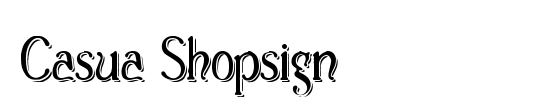 Casua_Shopsign