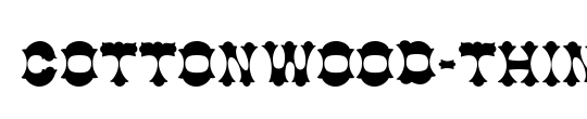 Cottonwood-Thin