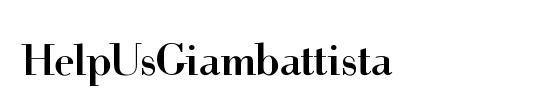 HelpUsGiambattista