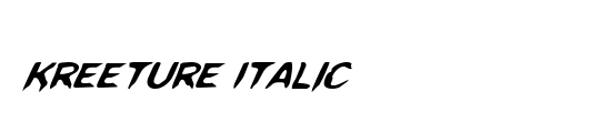 Kreeture Italic