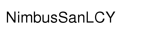 NimbusSanLCY