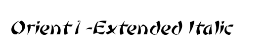 Orient1-Extended