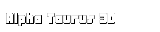 Alpha Taurus 3D