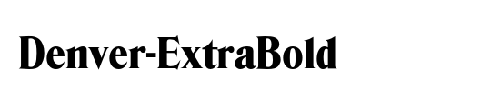 Denver-ExtraBold