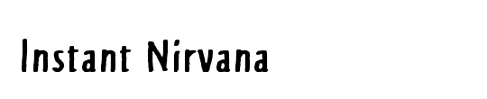 Instant Nirvana