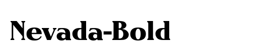Nevada-Bold