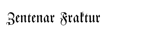 Zentenar Fraktur