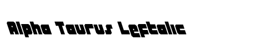 Alpha Taurus Leftalic