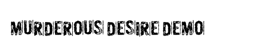 Murderous Desire DEMO