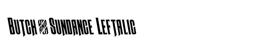 Butch & Sundance Leftalic