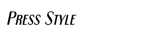 Press Style