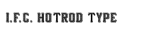 I.F.C. HOTROD TYPE