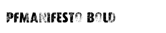 PFManifesto Bold
