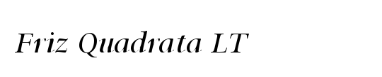 FrizQuadrata LT