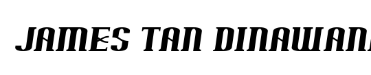 James Tan Dinawanao