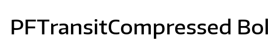 PFTransitCompressed Bold