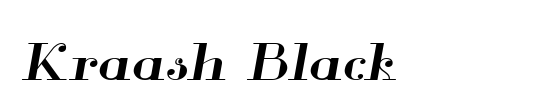 Kraash Black
